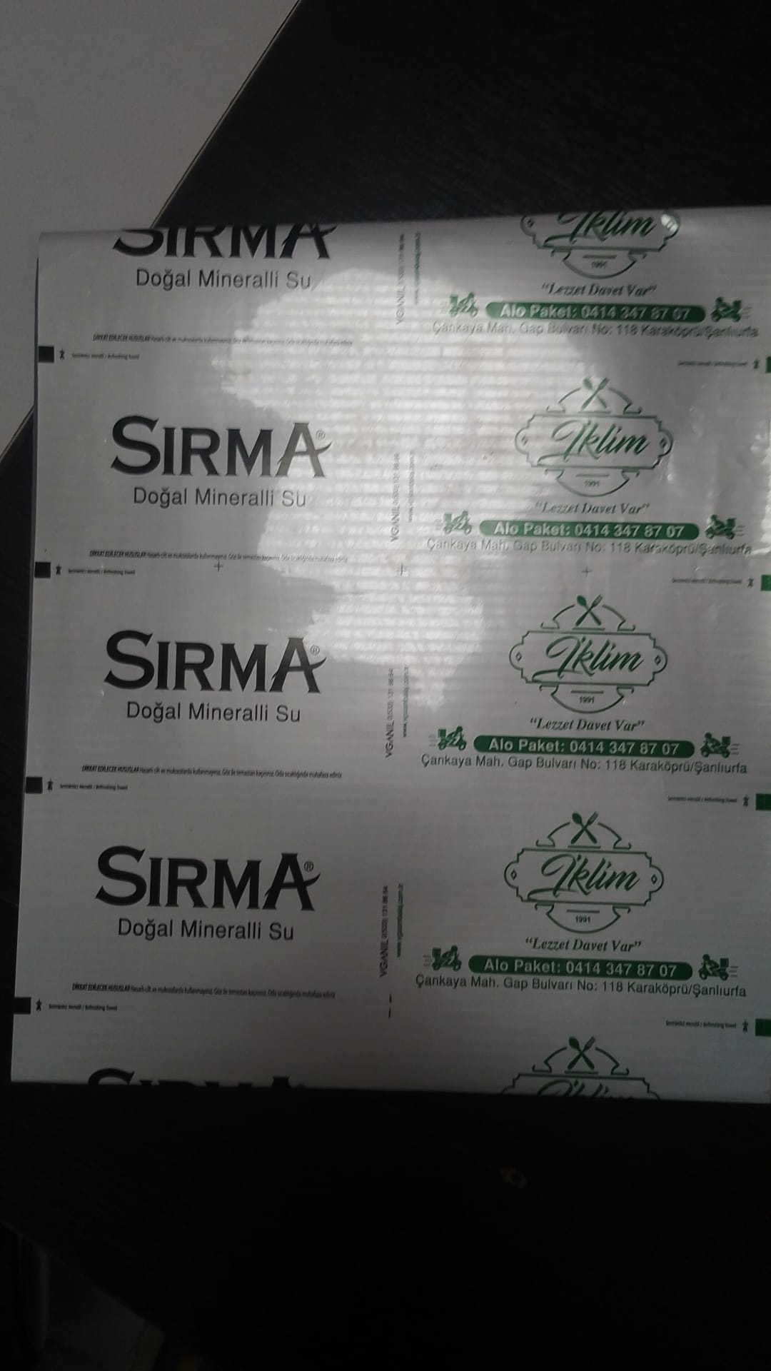 İklim 1991 - Sırma Doğal Mineralli Su